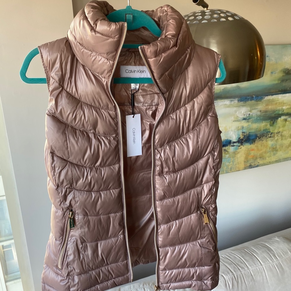 Calvin Klein Puffer Vest With Tags!